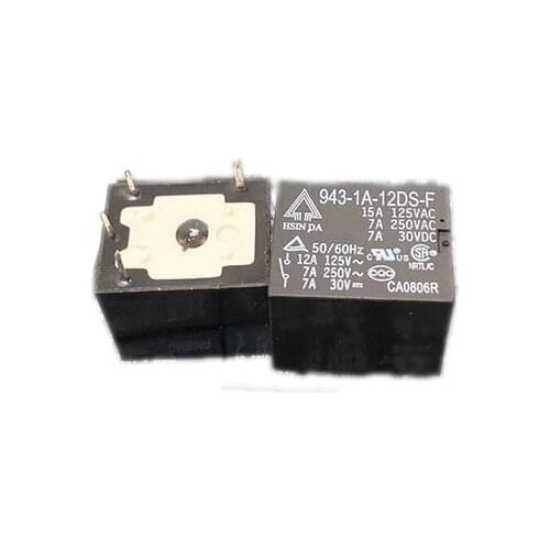 HOT 12V relay 943-1A-12DS-F 9431A12DSF 943 1A 12DS-F DC12V 12VDC 12V 4PIN