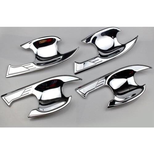 For Toyota RAV4 2019 2020 2021 Chrome Door Handle Bowl Cup Cover Moulding Trims