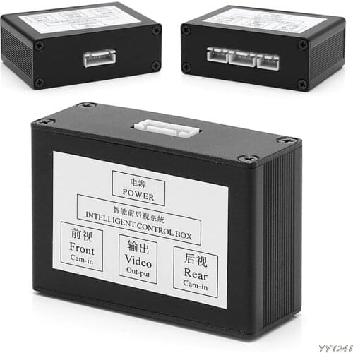 Parking Intelligent Control Box 2Ch Car Camera Image Video Automatic Switch Parking Assistance 2018 Car Electronics