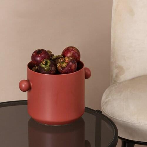 WEILEAD Ceramics Restaurant Fruit Snack Storage Container Living Room Table Decoration Accessories Nordic Modern Storage Basin