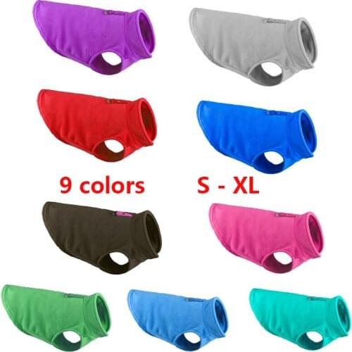 Pet Fleece Vest Pullover Jacket With Leash Ring Winter Warm Small-Medium Dog Sweater Clothes Puppy Dogs For Lndoor Outdoor Use