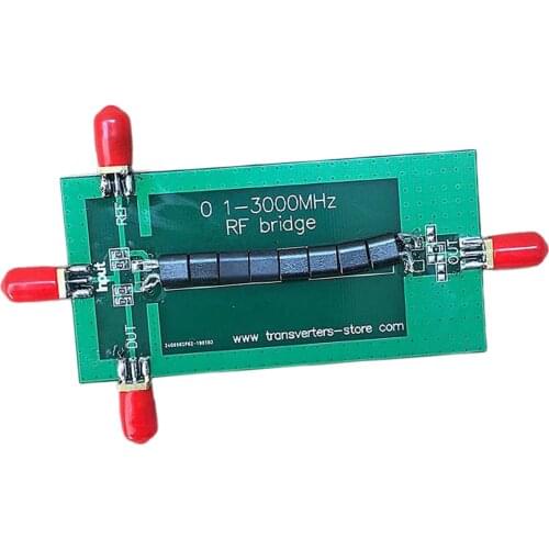 RF Bridge 0.1-3000 MHz Return loss: more than 35dB Measurement Tool for SWR Measure Inductance,Capacitance