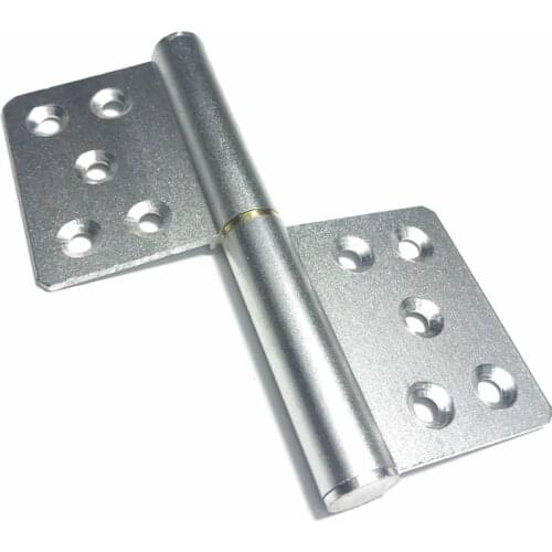 Aluminum Alloy Flag Type Detachable Hinge Titanium Magnesium Gate Hinges Removable 121mm Long 2.5mm Thickness