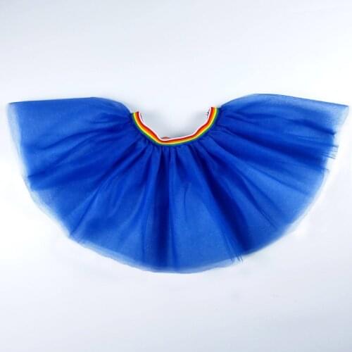 Blue Baby Girl Clothes Tutu Skirt Kids Princess Girls Skirt Ball Gown Pettiskirts Birthday Party Kawaii Skirts USA new year