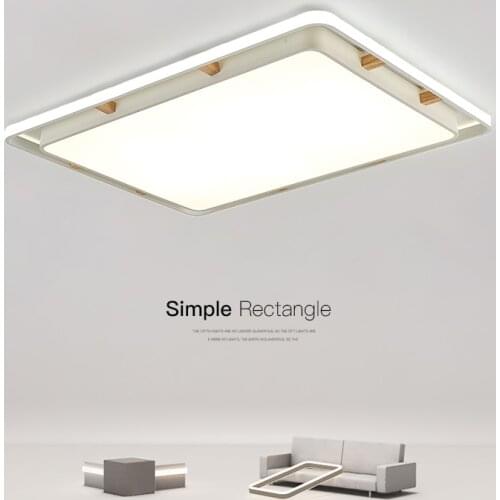 LED ceiling lamp Nordic lighting modern simple style log macaron bedroom lamp personality cubicle living room lighting