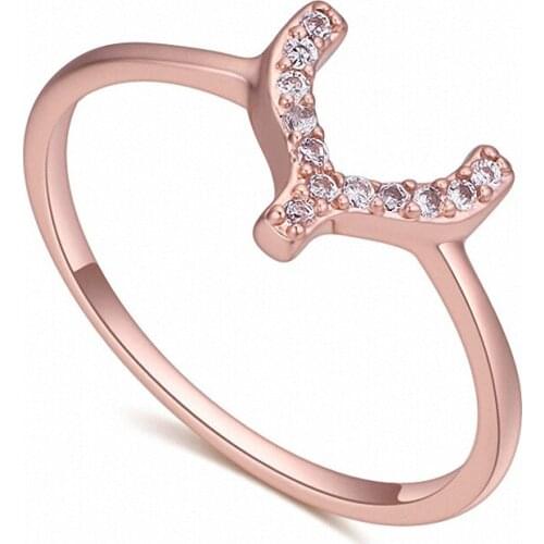 TRACYSWING Real Austrian Crystals Brand AAA Zirconia Micro Inlays Fashion Ring for women New Geometric Th-121485