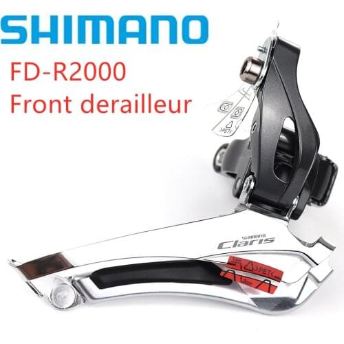 Shimano Claris R2000 Front Derailleur 2x8 Speed Road Bike Bicycle Braze on / 31.8 /34.9 Clamp