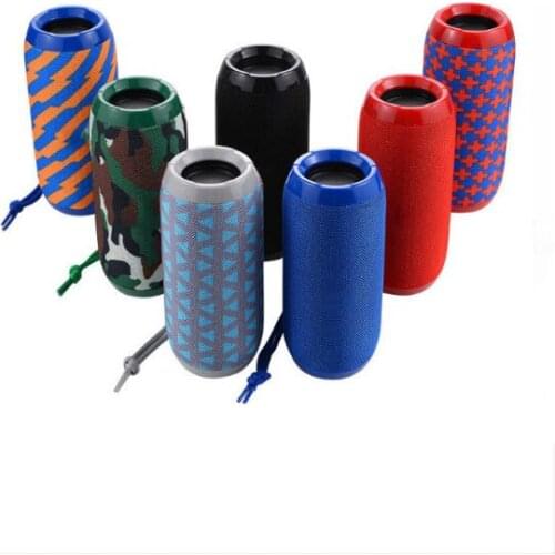 Bluetooth Outdoor Speaker Waterproof Portable Wireless Column Loudspeaker Box Support TF Card FM Radio Aux Input