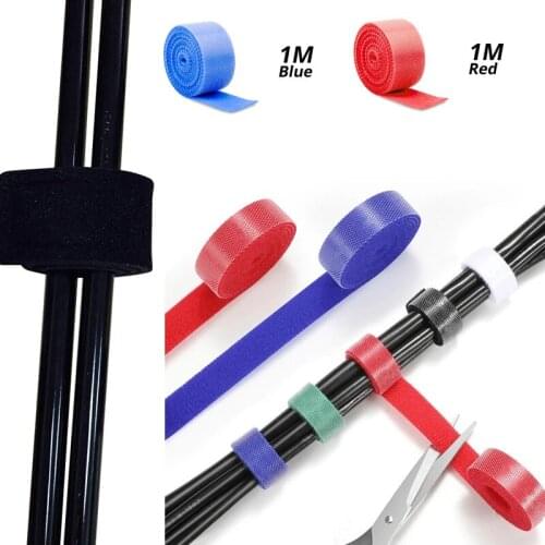 1 Roll New Fishing Tools Rod Tie Strap Belt Tackle Elastic Wrap Band Pole Holder Accessories Diving Materials Non-slip Firm