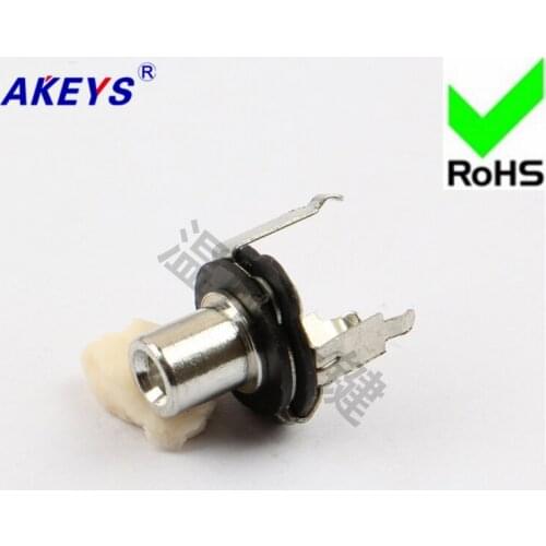 10 PCS PJ-260 Jack 2.5 headphone socket 6 foot patch 3 fixed foot 2.5 MM