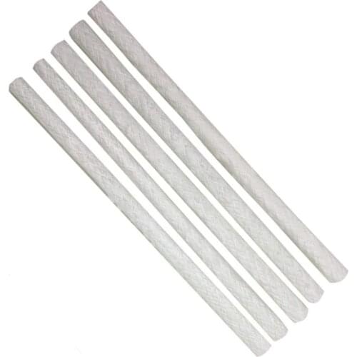 10pcs Long Life Fiberglass Replacement Tiki Torch Wick for Outdoor Wine Bottles Lanterns Garden Lights