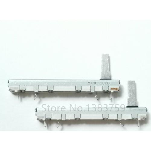 6cm straight slide potentiometer single B10K shaft length 15mm mixer fader