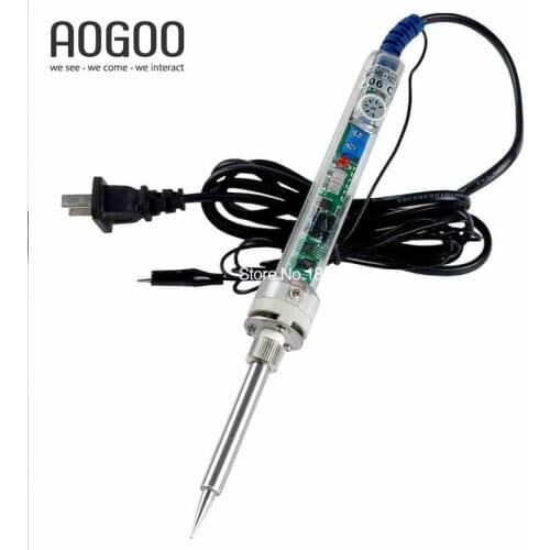 907 Adjustable constant temperature Lead-free Internal heating electric soldering iron 220V 60W