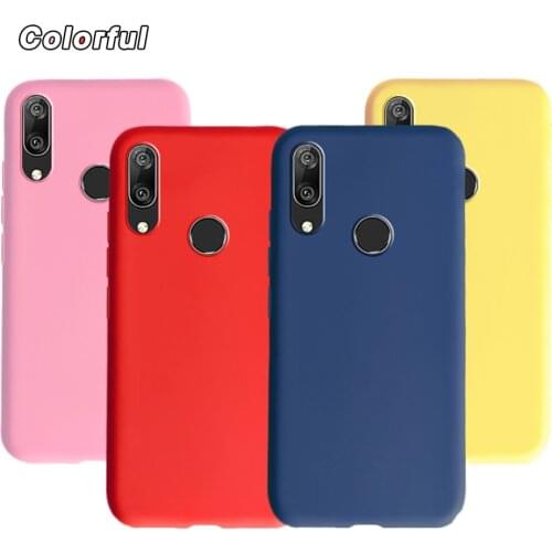 For Huawei Y7 2019 Case Huawei y7 Prime 2019 Silicone Cute Cover Soft Phone Case For Huawei Y7 2019 Y 7 Y7Prime Y7 Pro 2019 Case