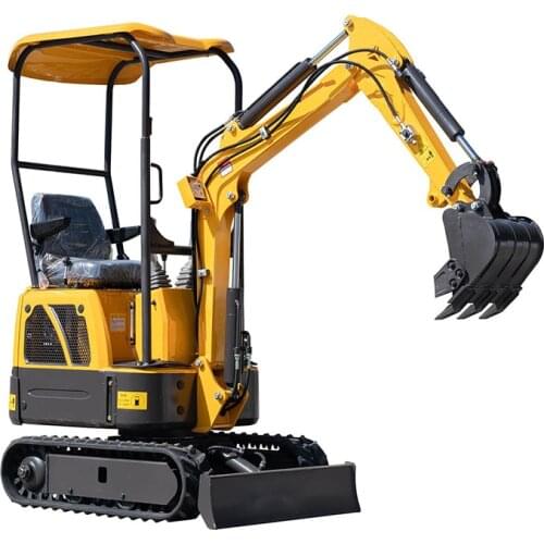 1.0 ton hydraulic mini excavator with competitive prices for prefab houses towable mini digger