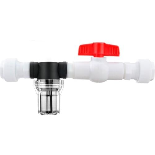 Tool Daily Garden Hose Filter for Pressure Washer Inlet Water, Sediment Filter Attachment with 80 Mesh Screen 3/4" 1/2" 1"