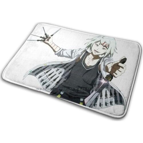 Juuzou Suzuya | Tokyo Ghoul Mat Rug Carpet Anti-Slip Bedroom Entrance Door Mat Tokyo Ghoul Cosplay Tokyo Ghoul Art Tokyo Ghoul
