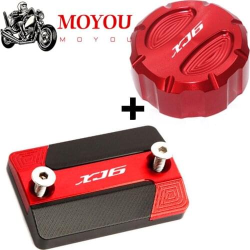 For Yamaha XJ6 XJ6F XJ6N DIVERSION 2009-2014 New Design High Quality Motorcycles Front & Rear Brake Fluid Reservoir Cover Cap