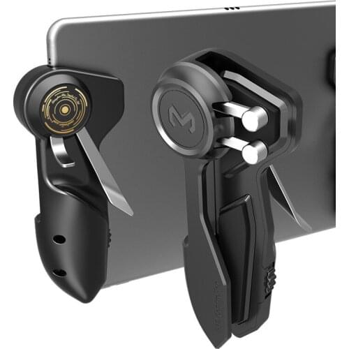 Mobile PUBG Game Controller For Ipad Tablet Six Finger Game Joystick Handle Aim Button L1R1 Shooter Gamepad Trigger