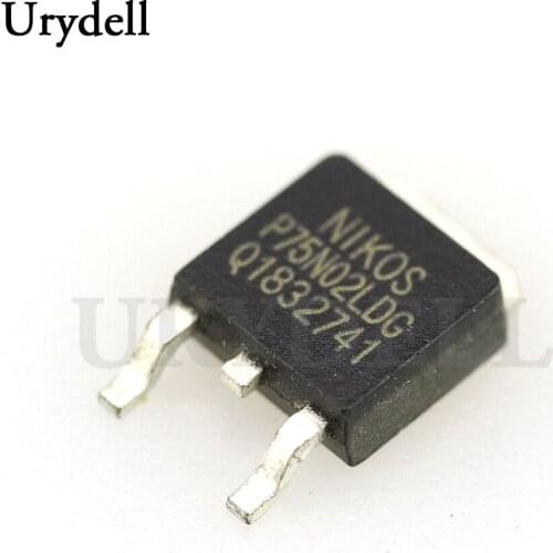5pcs P75N02LDG 75N02 N-Channel Power MOSFETs TO-252 New and Original