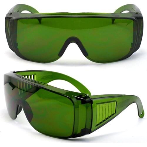 1064nm Laser Protective Glasses with Flank Wide-Brimmed Blinds Laser Engraving Eye Protection