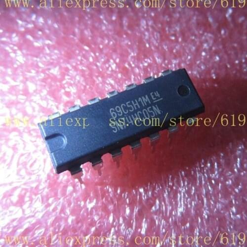 50PCS SN74HC05N SN74HC05 74HC05N 74HC05 DIP14 Free shipping