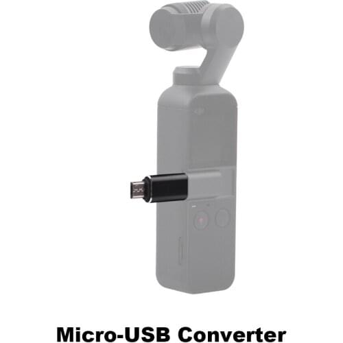 Micro-USB Adapter Converter for DJI OSMO Pocket Handheld Gimbal Mini Camera Stabilizer Type-C To Micro-USB Phone Connector Kits