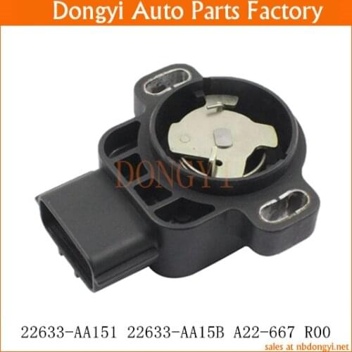 Throttle Position Sensor TPS OE No. 22633-AA151 22633AA151 22633-AA15B 22633AA15B A22-667 R00