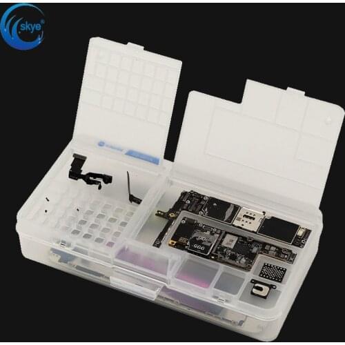 Skye SS-001A Storage BOX Multi Functional Mobile Phone Repair Storage Box For Mobile Phone Repair Accessories Parts And Board