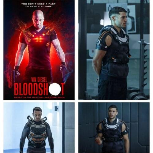 HOT SALE NEW 2020 Moive Poster Bloodshot Vin Diesel Mark Sinclair Vincent Ray Garrison Canvas Painting Wall Art Home Decor