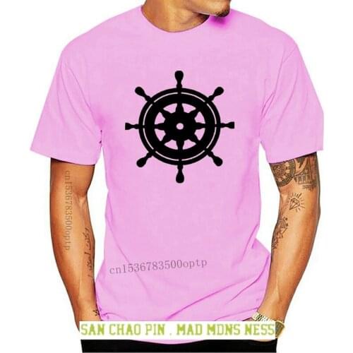Nautical Anchor O-Neck Athletic T-Shirts Pure Cotton Shirt Summer Men Short Sleeve Shirt Mens Classic Solid Soft Stretch