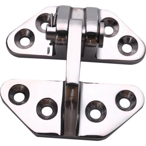 Marine Hatch Hinge Heavy Duty 316 Marine Grade Stainless Steel-2.75 X 2.75 Inch