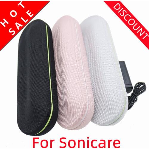 2021New Travel Charger Case USB Charging for Sonicare DiamondClean HX9322 HX9332 HX9340 HX9350 HX9360 HX9362 HX9342 Toothbrush