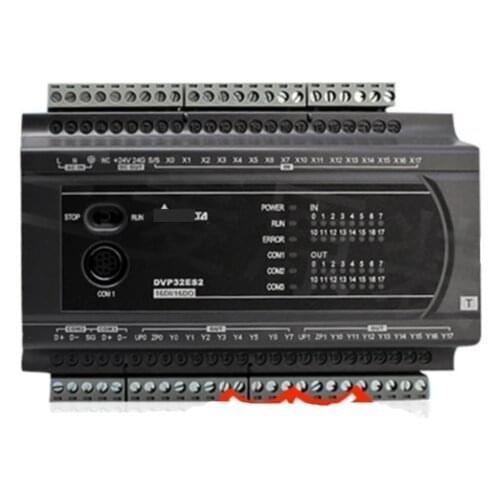 New Original PLC DVP32ES211T ES2 Series 24VDC 16DI 16DO Transistor Output