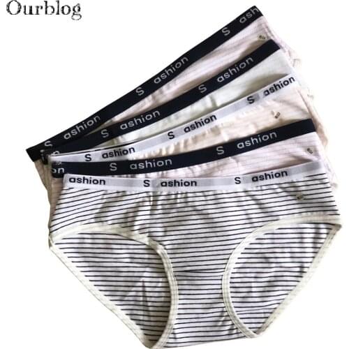 OURBLOG 5Pcs/lot High Quality Women Underwear Ladies Briefs Bragas Factory Direct Wholesale Sexy Lace Cotton Lingerie Panties