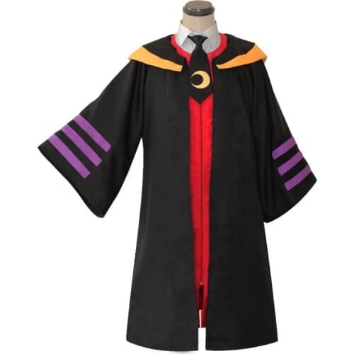 Korosensei Cosplay Cloak Anime Assassination Classroom Cosplay Costumes Korosensei Cos Cloak Long Coat Halloween Clothing