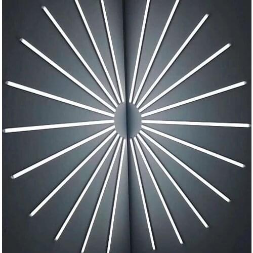 Hollow aluminum for led strip lights led aluminum channel embedded aluminum profile for 5050 5630 strip, milky transparent cover