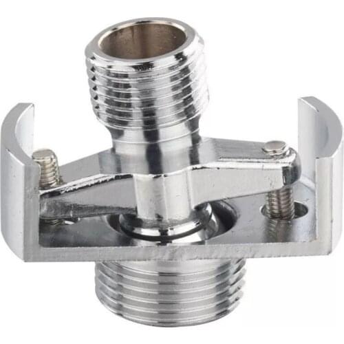 Adjusting the Angle of Intake Pipe Copper Shower Head Angled Curved Foot Eccentric Screw Corner Faucet Accessor