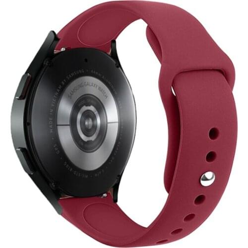 Silicone strap for Galaxy watch Active 2 44mm 40mm/3 45mm 41mm/46mm/42mm Samsung Gear s3 bracelet Huawei watch GT 2 2e pro Band