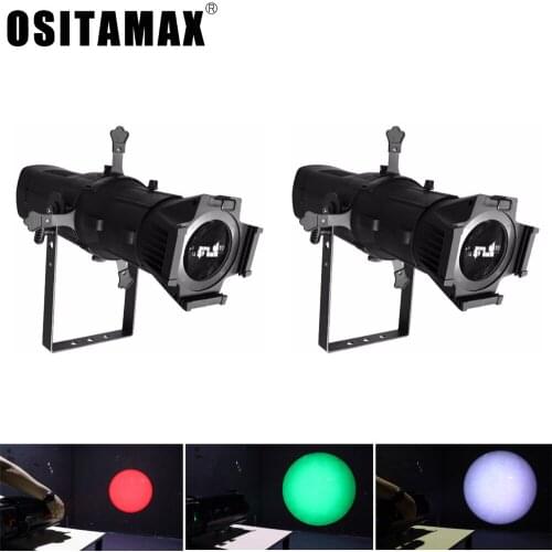 2PCS/LOT LED Theater Profile Light COB 200W/300W WW/CW/2IN1/3IN1/4IN1 Stage Lighting Effect Leko Spotlight for Show Video Photo