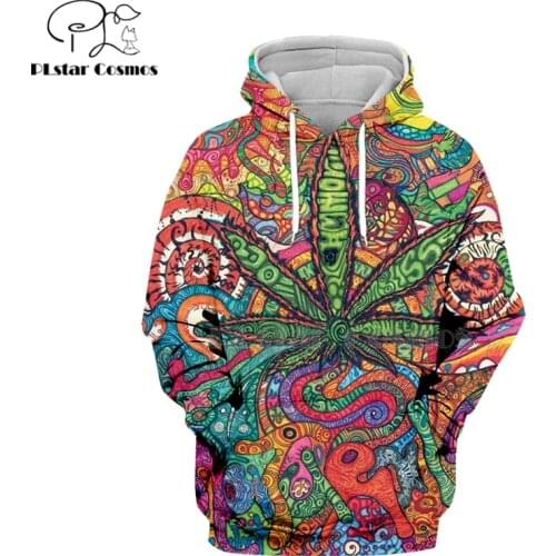 PLstar Cosmos Hippie Mandala Trippy Abstract Psychedelic 3d weed hoodies/Sweatshirt Winter autumn Long streetwear-23