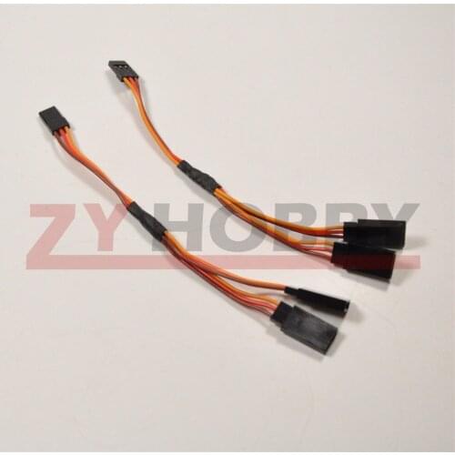 2PC 150mm Y Style Y Extension extend Lead Wire Cable For JR Servo
