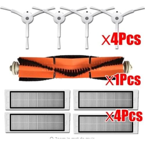 For xiaomi mijia mi roborock s50 s55 s6 maxv HEPA Filter accessories home sweeping robot vacuum cleaner 1s spare parts brush