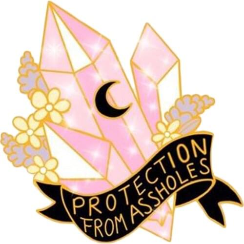 Protection from Assholes pin