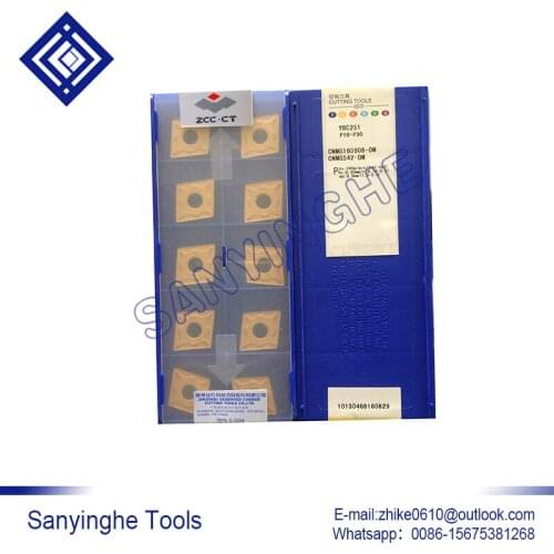 Free shipping high quality 10pcs/lots CNMG160608-DM YBC152 cnc carbide turning inserts