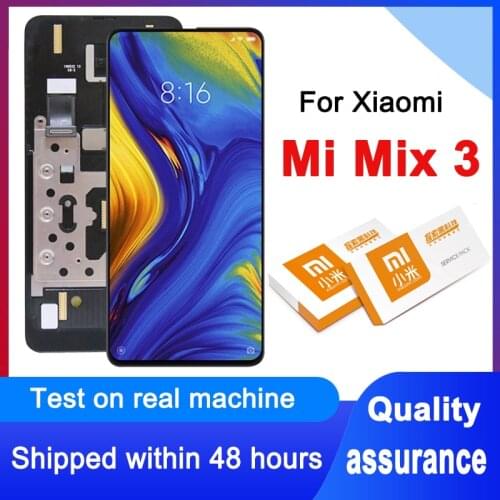AAA+++ / Original 6.39'' Display Replacement For Xiaomi Mi Mix 3 LCD Touch Screen Digitizer Assembly For Xiaomi Mix 3 M1810E5A