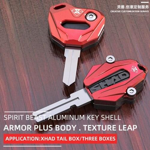 Motorcycle Trunk Key shell socoter Luggage Trunk Key cover For SHAD SH26 SH29 SH33 SH34 SH39 SH40 SH45 Universal Trunk Key Case