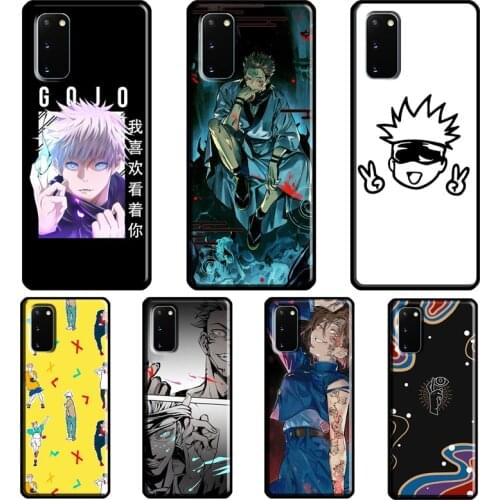Jujutsu Kaisen Anime Case For Samsung Galaxy S8 S9 S10 Plus S20 FE S21 Ultra Note 20 Note 10 Plus Soft Cover