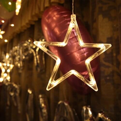 LED lights starry lights string home decoration curtains decorative lights girl heart room scene layout atmosphere lights