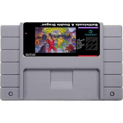 Hot Selling 16bit 46pin Super Game Card - Battletoads and Double Dragon